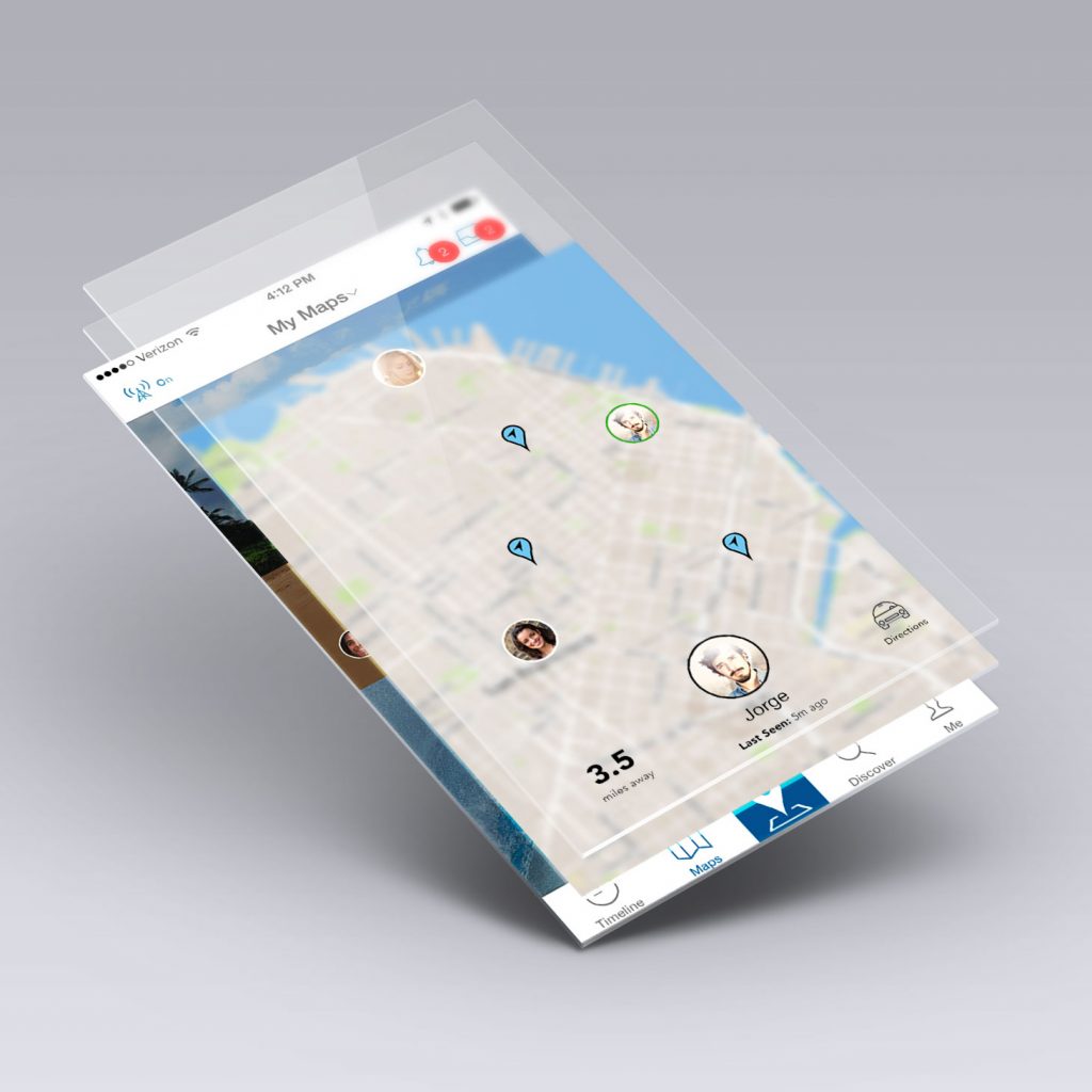 SaraGEO for iOS | Create maps of the people and places you care about most